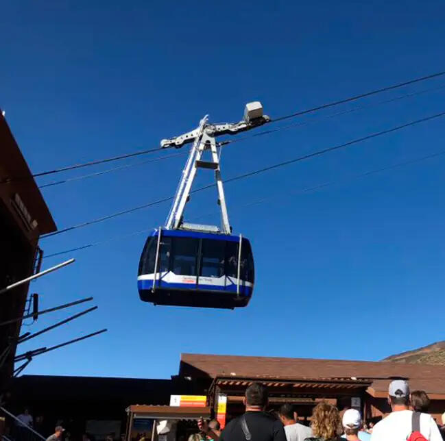 CABLE CAR EXPLORE Mt. TEIDE